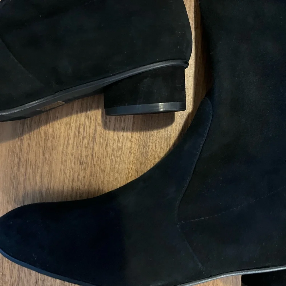 STUART WEITZMAN Over-the-Knee black Women's Boots suede size 8.5 🎩 - Picture 10 of 12